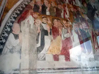 Affresco - Cappella di San Bernardo a Castelletto Stura
