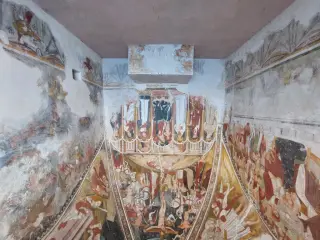 Affreschi - Cappella di San Bernardo a Castelletto Stura