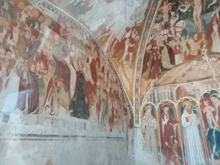 Affreschi - Cappella di San Bernardo a Castelletto Stura