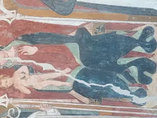 Madonna col Bambino - Cappella di San Bernardo a Castelletto Stura