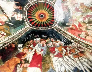 Tradimento di Giuda - Cappella di San Bernardo a Castelletto Stura