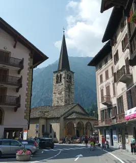 Vista - Parrocchiale di San Giovanni Battista a Alagna Valsesia