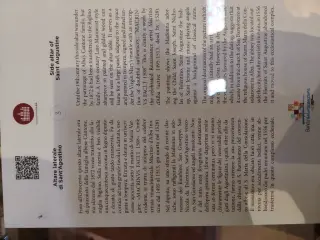 Pannello illustrativo - Parrocchiale di San Giovanni Battista a Alba