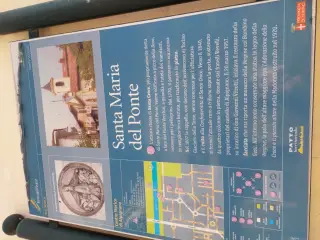 Pannello illustrativo - Chiesa di Santa Maria del Ponte a Alpignano