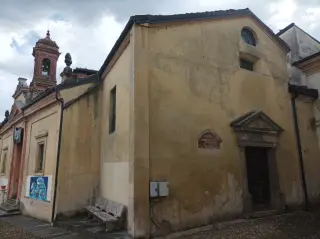 Vista - Chiesa della Madonna del Rosario a Castelnuovo Bormida