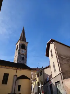 Fianco e campanile - Parrocchiale di San Giorgio a Casale Corte Cerro