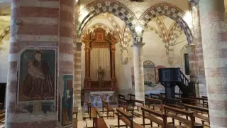 Interno e Madonna col Bambino - Ex Convento di San Francesco a Cassine