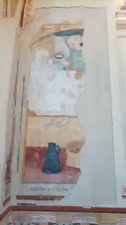 Affresco - Ex Convento di San Francesco a Cassine