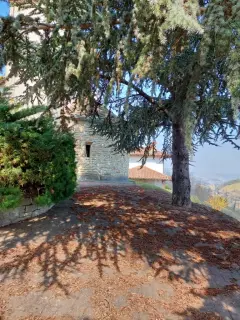 Fianco e abside - Chiesa di Sant'Ilario a Cassinasco