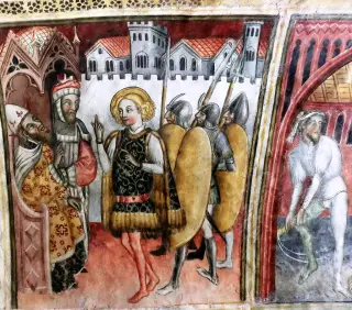 Affreschi - Cappella di San Ponzio a Castellar