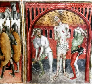 Affreschi - Cappella di San Ponzio a Castellar