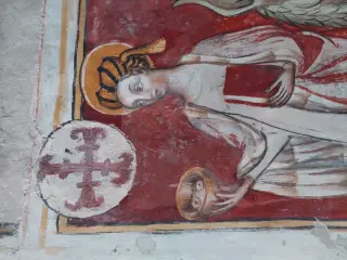 Santa Lucia dettaglio - Cappella di San Ponzio a Castellar