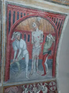 Padereterno e Cristo - Cappella di San Ponzio a SaluzzoFrazione Castellar