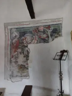San Giorgio dettaglio - Cappella di San Ponzio a SaluzzoFrazione Castellar