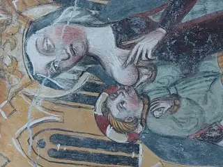 Madonna del Latte col Bambino dettaglio - Cappella di San Ponzio a Castellar