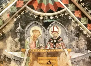 Affreschi - Cappella di San Maurizio a Castelnuovo di Ceva