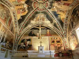 Affreschi - Cappella di San Maurizio a Castelnuovo di Ceva