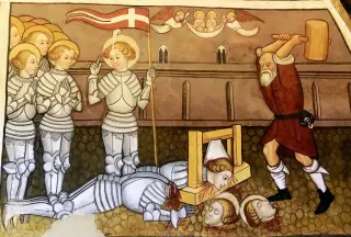 Affreschi - Cappella di San Maurizio a Castelnuovo di Ceva