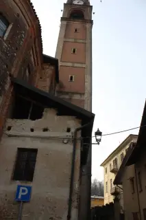 Campanile - Parrocchiale di San Mamante a Cavaglio d'Agogna