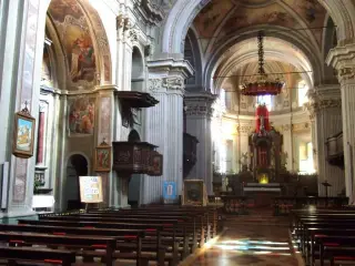 Interno - Parrocchiale di San Mamante a Cavaglio d'Agogna