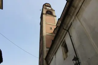 Campanile - Parrocchiale di San Mamante a Cavaglio d'Agogna