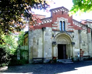 Facciata - Chiesa di Santa Fede a Cavagnolo