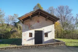 Facciata - Oratorio di Sant'Antonio a CellioFrazione Cereto