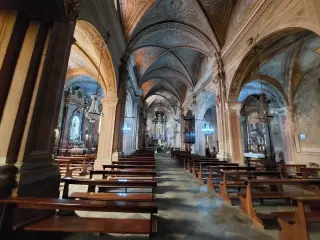 Interno - Santuario della Madonna delle Grazie a Cavallermaggiore