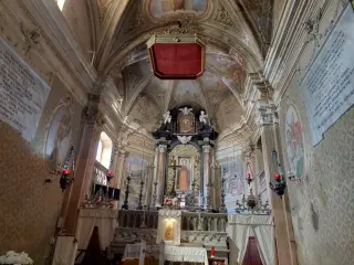 Presbiterio - Santuario della Madonna delle Grazie a Cavallermaggiore