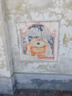 Cassetta elemosine - Cappella di San Giovanni Evangelista a Centallo