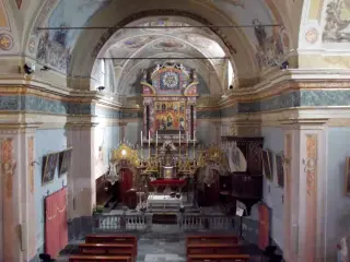 Interno - Parrocchiale di San Giovanni Battista a Celle di Macra