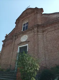 Facciata - Chiesa di San Secondo al Cimitero a Cavagnolo
