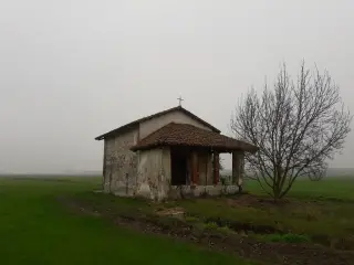 Facciata e fianco sinistro - Cappella di San Vito a Cavallermaggiore