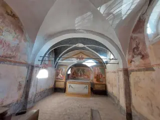 Interno dopo i restauri - Cappella di San Vito a Cavallermaggiore