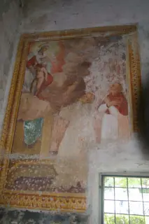 Affresco lato destro - Chiesa di San Pietro a Cavallermaggiore