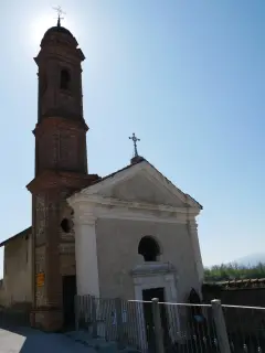 Facciata e campanile - Confraternita di San Giovanni Battista a Cigliè