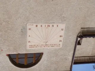 Orologio solare - Parrocchiale dei Santi Pietro e Paolo a Ciconio