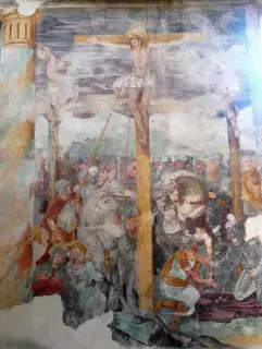 Crocefissione - Cappella di San Dalmazzo a CiglièFrazione Peironi