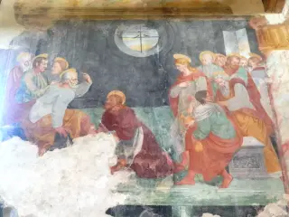 Lavanda dei piedi - Cappella di San Dalmazzo a CiglièFrazione Peironi