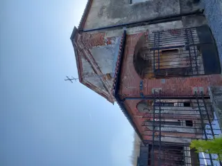 Portico dlato destro - Chiesa del Cimitero a Cossano Canavese