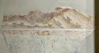 Frammento di affresco - Ex Convento dei Padri Minori o di San Francesco a Cortemilia