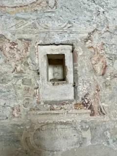 Frammento di affresco - Ex Convento dei Padri Minori o di San Francesco a Cortemilia