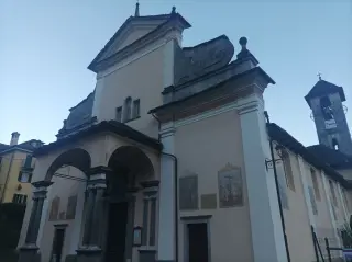 Facciata - Chiesa di San Brizio a DomodossolaFrazione Vagna