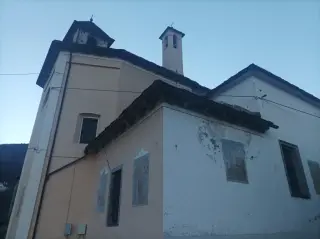 Tracce di affreschi esterni - Chiesa di San Brizio a DomodossolaFrazione Vagna