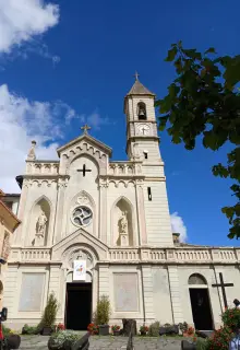 Facciata - Santuario di San Chiaffredo a Crissolo