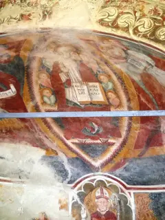Pantocratore - Cappella di San Nicola da Bari o San Nicolao a Farigliano