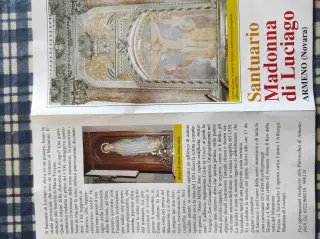 Pieghevole illustrativo - Santuario della Madonna di Luciago a Armeno