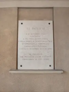 Lapide - Santuario della Madonna di Luciago a Armeno