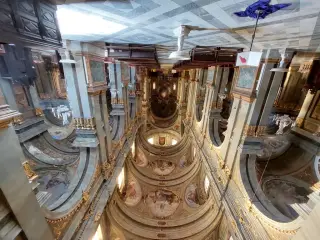 Interno - Collegiata o Duomo o Cattedrale di Santa Maria e San Giovenale a Fossano