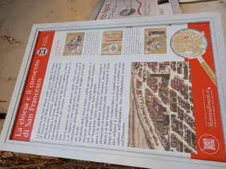 Pannello illustrativo - Resti Chiesa di San Francesco a Fossano